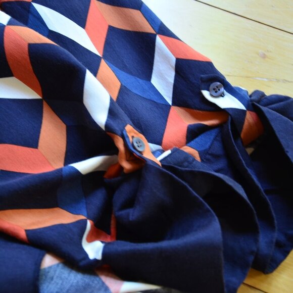 HOBBS Aubery Dress Size US 8 Navy - Picture 13 of 16